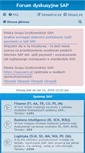 Mobile Screenshot of forumsap.pl